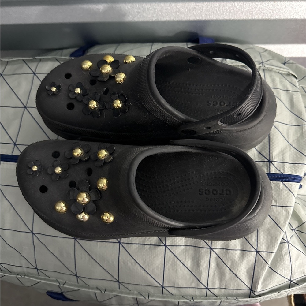 Black Mega Crush Platform Crocs!! - image 2